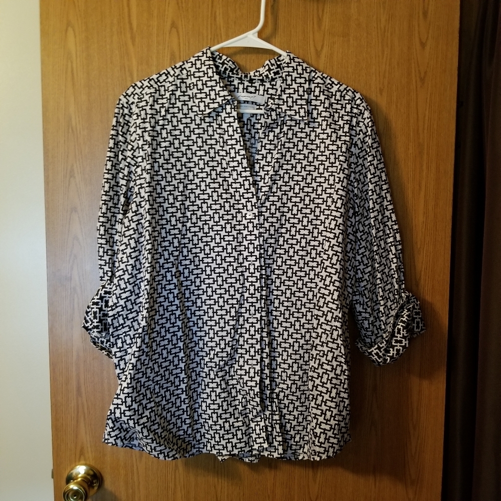 Womens button down shirt
